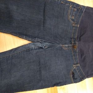 XXL Thyme maternity pregnancy blue jeans